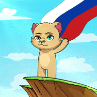 Saint Petersburg Flag GIF by Kabu