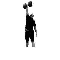 Eddie Hall Stefi Sticker by HYBRID Performance Method