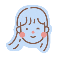Happy Girl Sticker