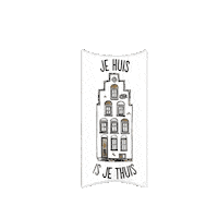 Newhome Huis Sticker by 100%LEUK