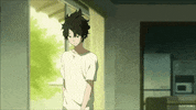 wake up bed hair GIF by Funimation