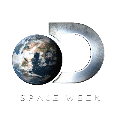 space logo Sticker by Discovery Europe