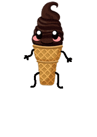 manaiceco icecream toppings softserve icecreamcone Sticker