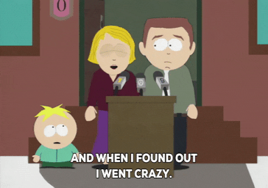 butters stotch news GIF by South Park 