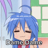 life_with_anime_XX anime lucky dame lucky star GIF