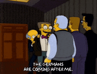 Ducking Season 3 GIF by The Simpsons