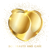 Gold Peach Sticker by Sol beauty and care
