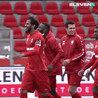 Celebration Goal GIF by ElevenSportsBE
