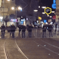 Police Protest GIF by Linz News