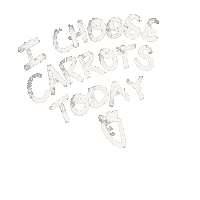 Horse Carrots Sticker