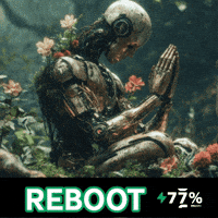 Robot Meditate GIF by Preneura