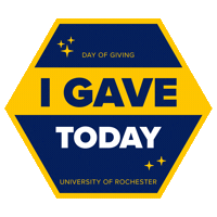 Day Of Giving Uofr Sticker by University of Rochester