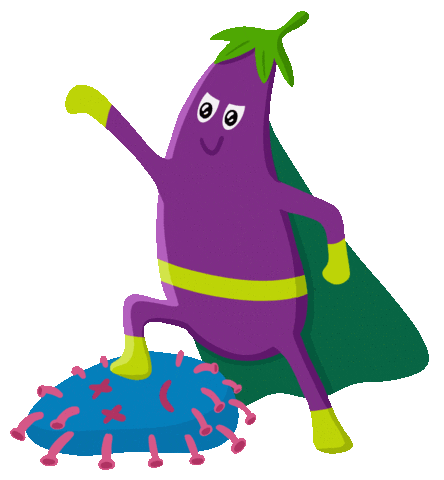 Covid Sticker by Dolina Ovoshey