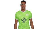 Happy Football Sticker by VfL Wolfsburg