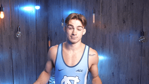 University Of North Carolina Wrestling GIF by UNC Tar Heels