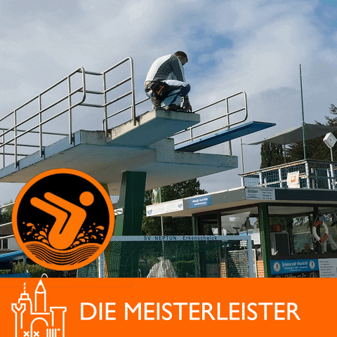 Lustaufhandwerk Schwimmbad GIF by Die Meisterleister GmbH