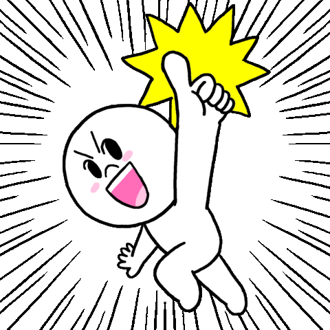 Happy Moon Sticker by LINE FRIENDS