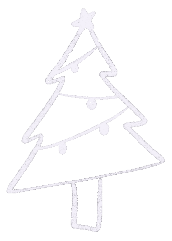 Merry Christmas Star Sticker