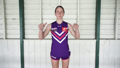 Thumb Thumbs Down GIF by Fremantle Dockers