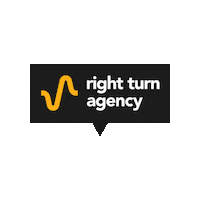 rightturnagency agency right turn rta Sticker
