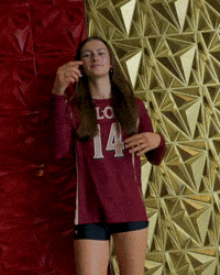 Elon Volleyball GIF by Elon Phoenix