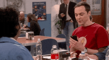 The Big Bang Theory Look GIF by CBS