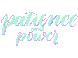 Power Be Patient Sticker