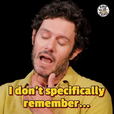 I Dont Remember Chicken Wings GIF by First We Feast