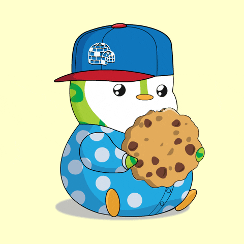 Penguin Cookie GIF by Pudgy Penguins