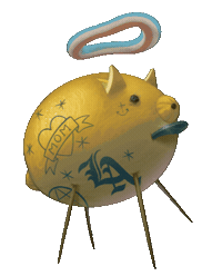 Pig Lemon Sticker