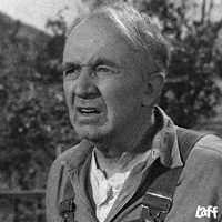 Scared Black And White GIF by Laff