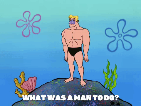 season 8 mermaid man begins GIF by SpongeBob SquarePants