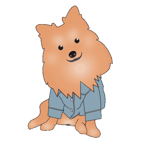 Happy Dog Sticker