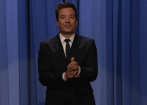 Jimmy Fallon Clap GIF by The Tonight Show Starring Jimmy Fallon
