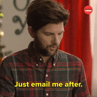 Adam Scott Christmas GIF by BuzzFeed