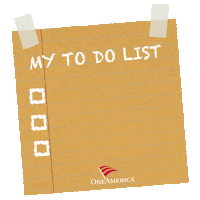 OneAmerica oneamerica oneamericacares weekofcaring Sticker