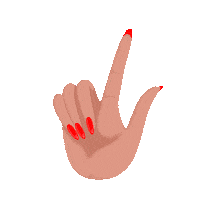 finger no Sticker
