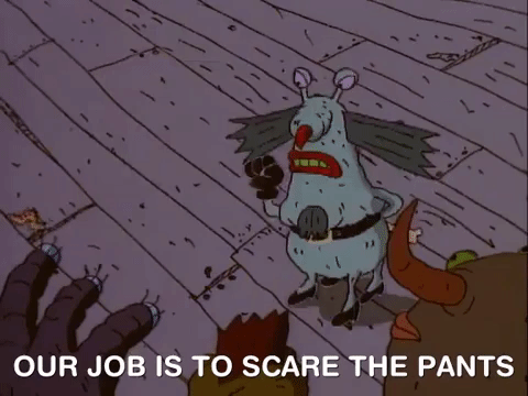 nickrewind giphydvr nicksplat aaahh real monsters giphyarm002 GIF