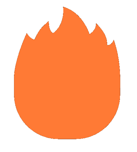 macadam_app giphyupload fire energy llama Sticker