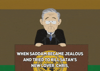 george bush press GIF by South Park 