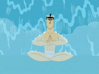 Adult Swim Meditation GIF