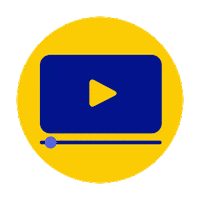 cajucreates youtube video social media play Sticker