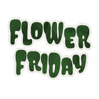 Flower Friday Sticker