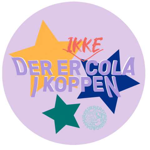 Cola Kop Sticker by Danmarks Lærerforening