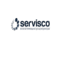 ServiscoImmo logo blue realty partner Sticker