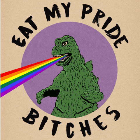 jeffbrawn giphygifmaker rainbow gay pride GIF