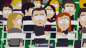 crowd talking GIF by South Park 