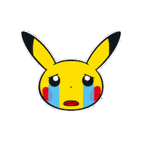 Sad Tears Sticker by Pokémon