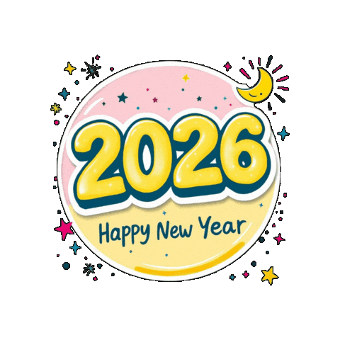 New Beginnings Holiday Season Sticker