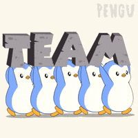 Working Go Team GIF by Pudgy Penguins